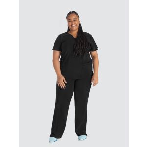 Dickies EDS Essentials Womens Scrub Set Bundle | 7x Mock Wrap Tunic & 7x Drawstring Trousers