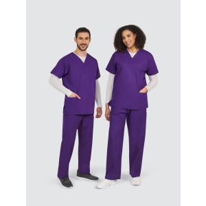 Galaxy Unisex Scrub Set (Short) | 3x Multi Pocket Top & 2x Drawstring Trousers