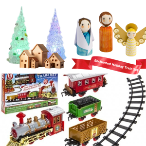 Enchanted Festive Train Set