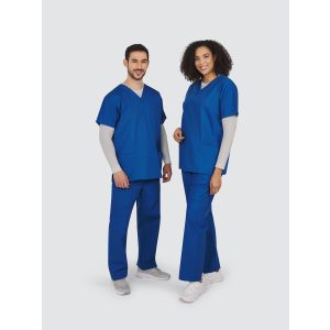 Galaxy Unisex Scrub Set Bundle | 5x Multi Pocket Top & 5x Drawstring Trousers