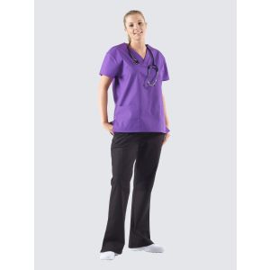 Dickies Womens Scrub Set Bundle | 7x Multi Pocket Top & 7x Boot Cut Trousers