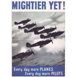 WW2 Poster Paper Planes