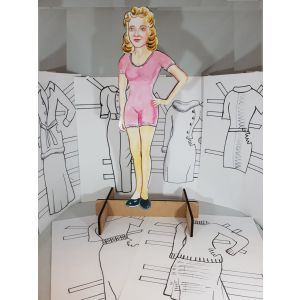 Dress Up Wooden Mannequin - Lady