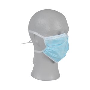 Type IIR Blue Face Masks with Ties