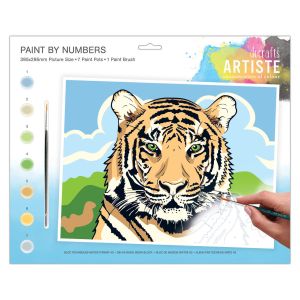 Paint By Numbers - Regal Tiger