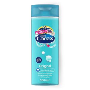 T1008/C - Carex Shower Gel, Original, 500ml per Case of 6