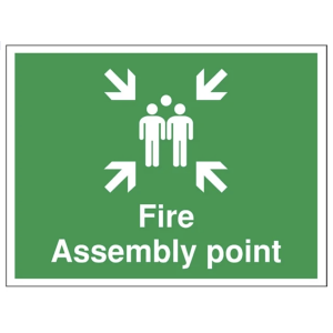 Fire Assembly point sign