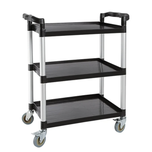 Vogue Mobile Trolley Compact Polypropylene Black 130kg